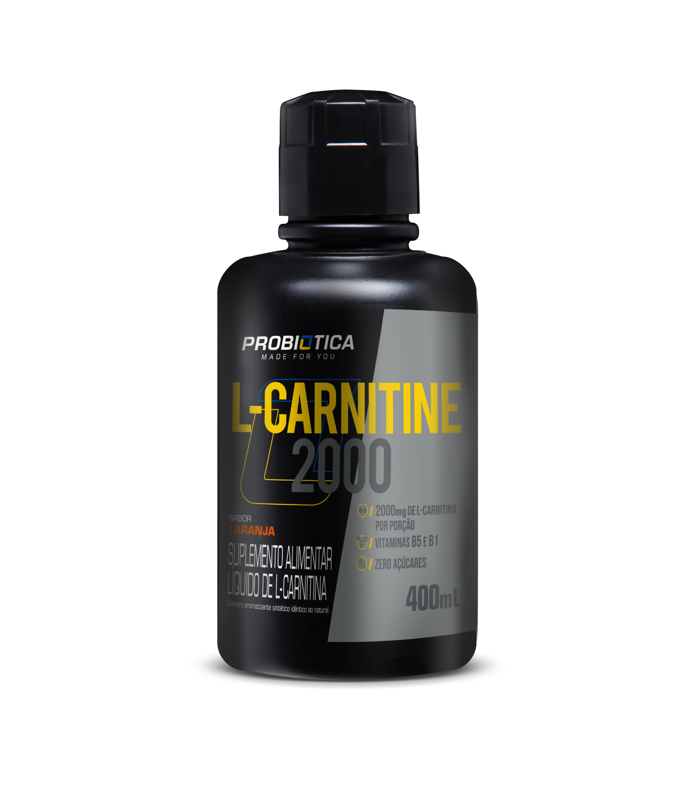 LCarnitina 2000 400ml Laranja Probiotica Portugal
